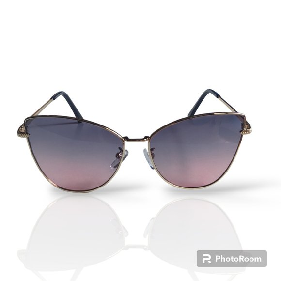 Fashion Oversized Vintage Style Cat Eye Sunglasses Summer Eyewear Shades - Picture 1 of 7